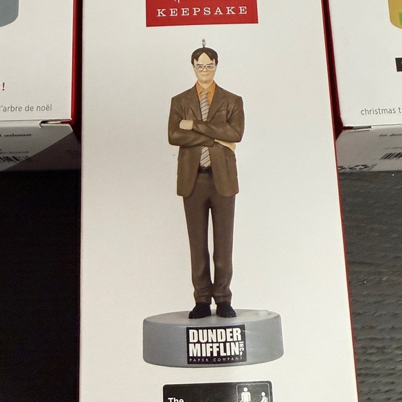 4 2023 Hallmark Keepsake Ornaments The Office, Parks and Recreation, Golden Girl - Picture 3 of 14